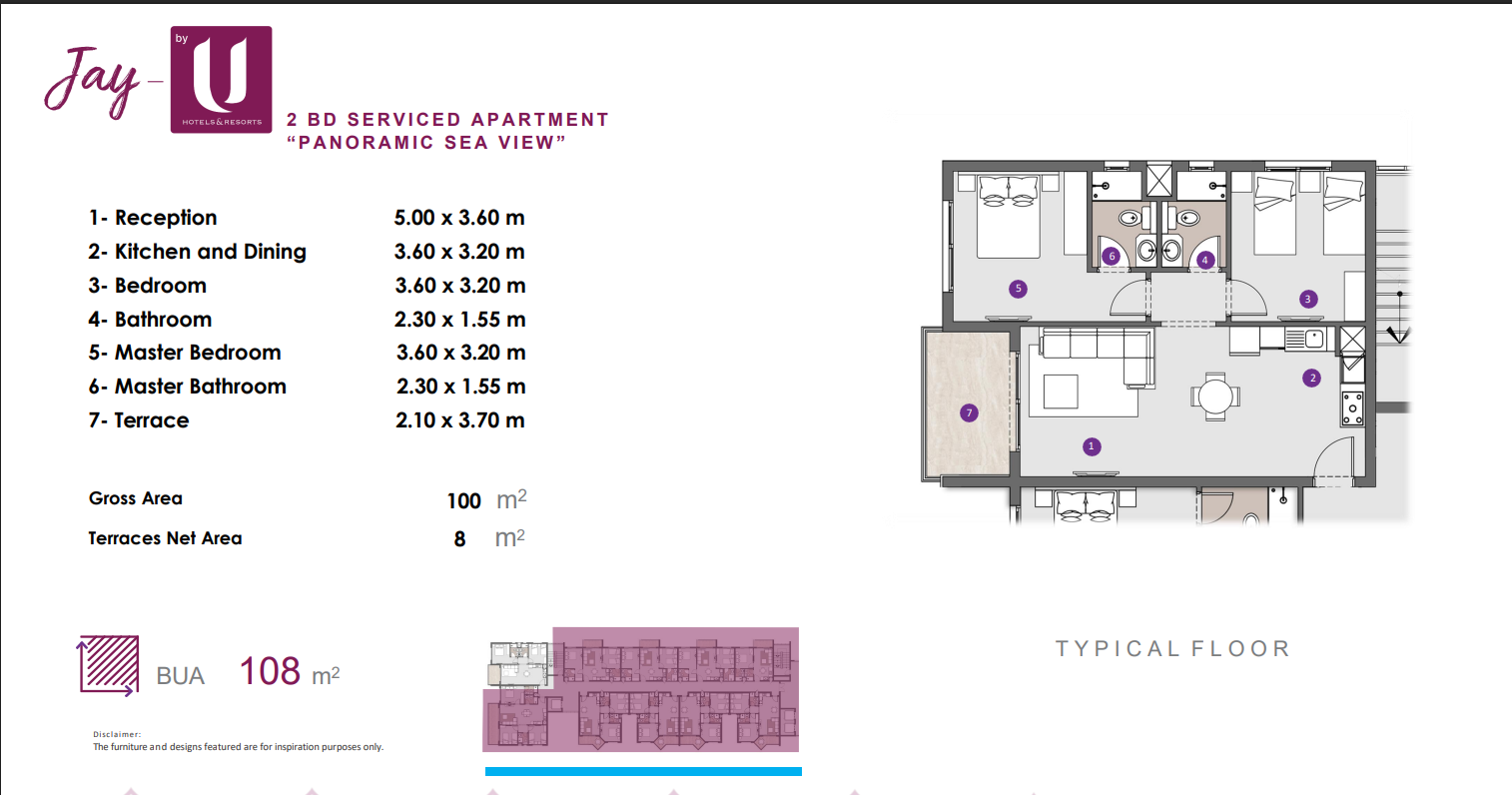 Floor plan for apartment at Jay - DOSE