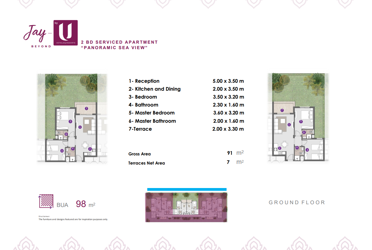 Floor plan for chalet at Jay - DOSE