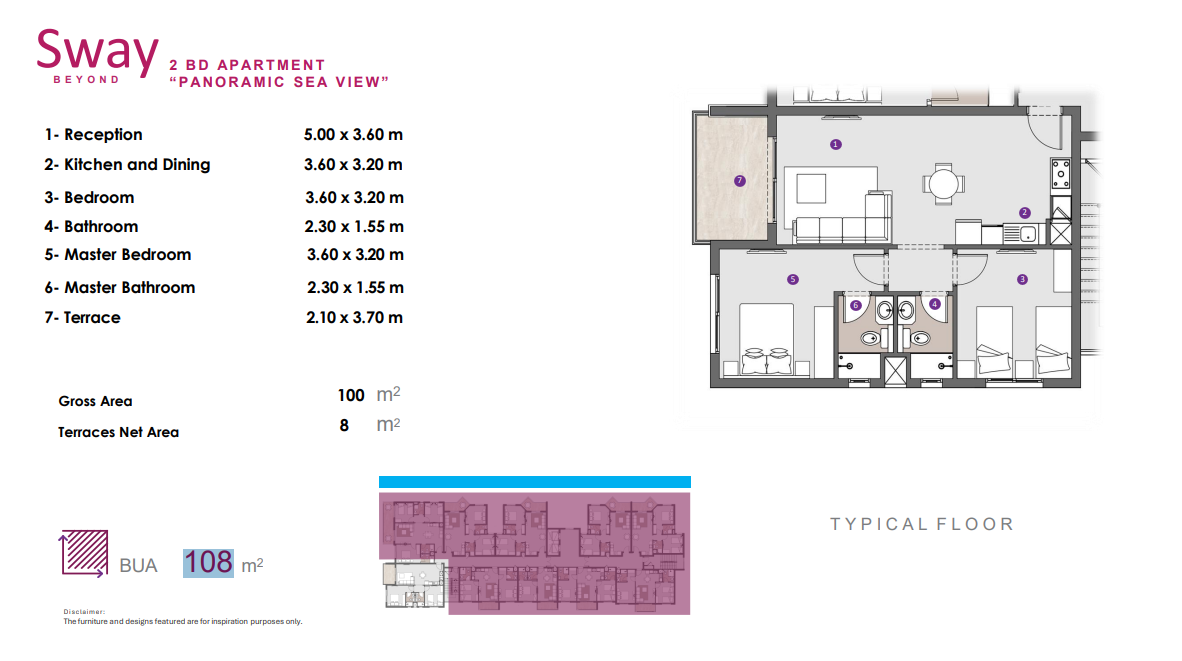 Floor plan for chalet at D.O.S.E