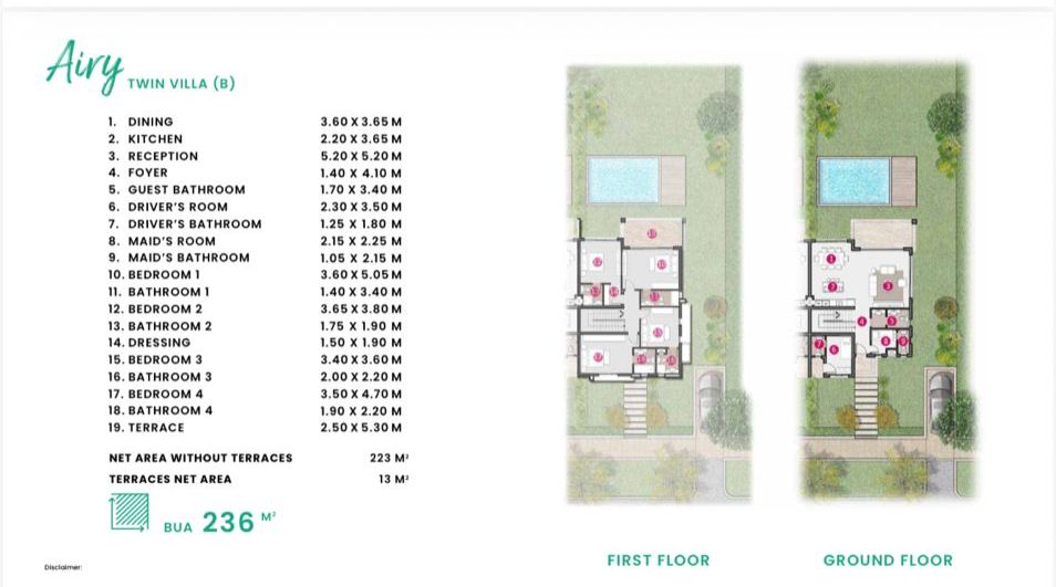 Floor plan for  at Airy