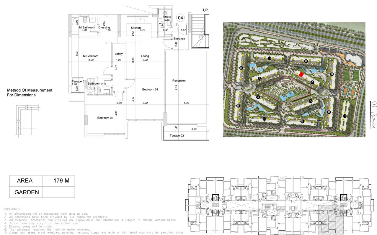 Floor plan for apartment at Scene 7