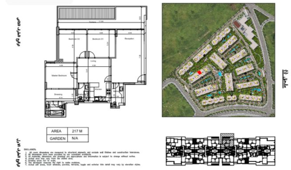 Floor plan for apartment at Scenario