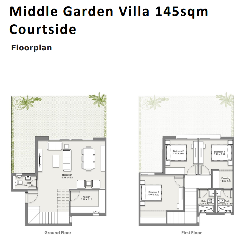 Floor plan for duplex at At East