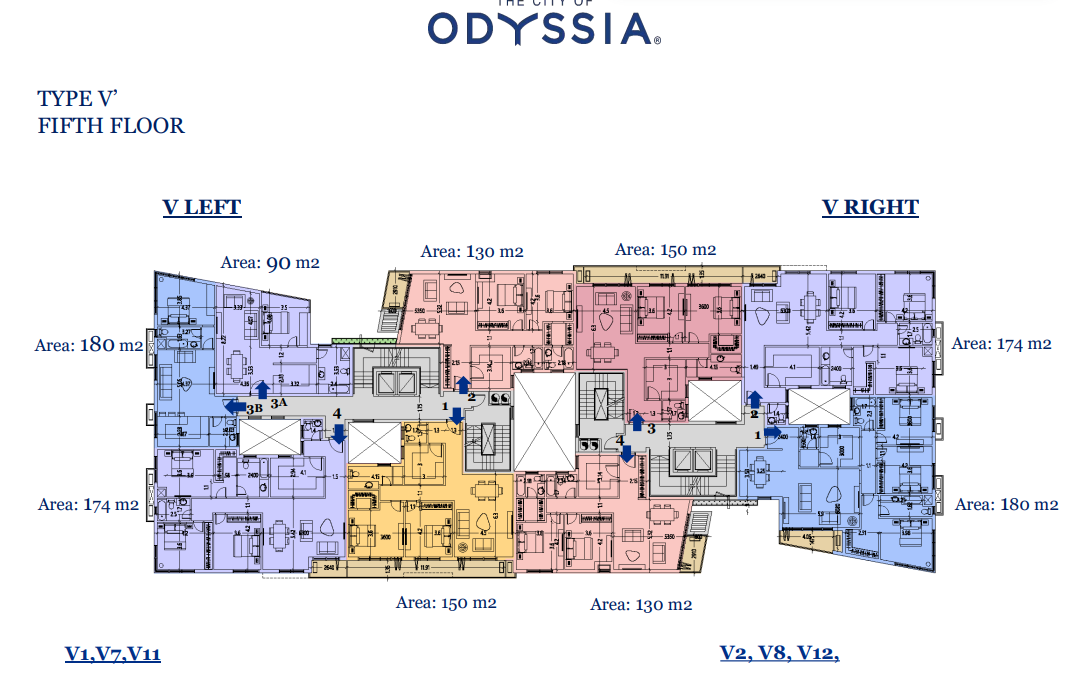 Floor plan for apartment at Alaire