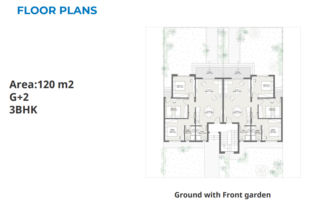 Floor plan for chalet at Youd