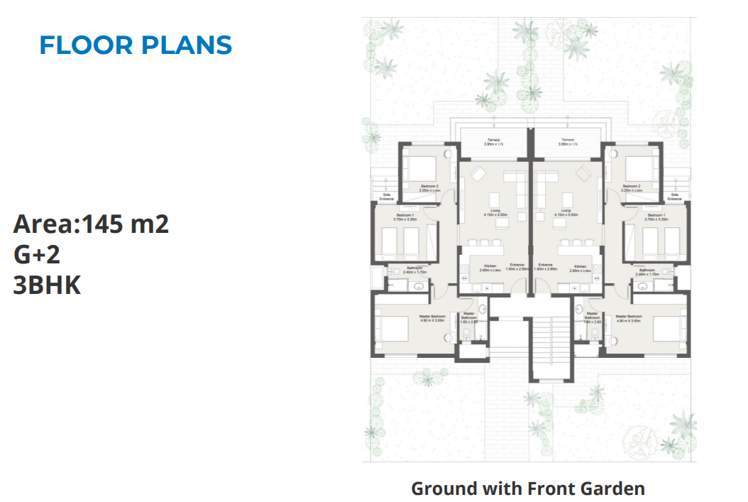 Floor plan for chalet at Youd