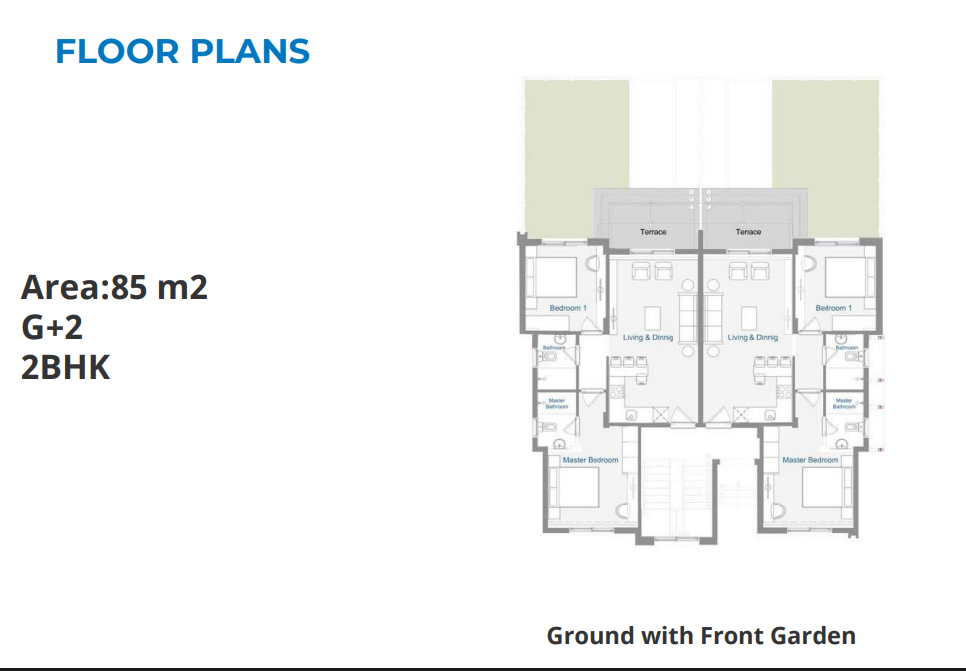 Floor plan for chalet at Youd