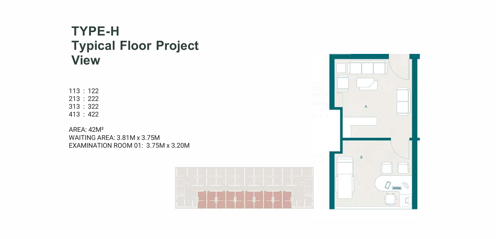 Floor plan for  at everyday - THE MORNINGS