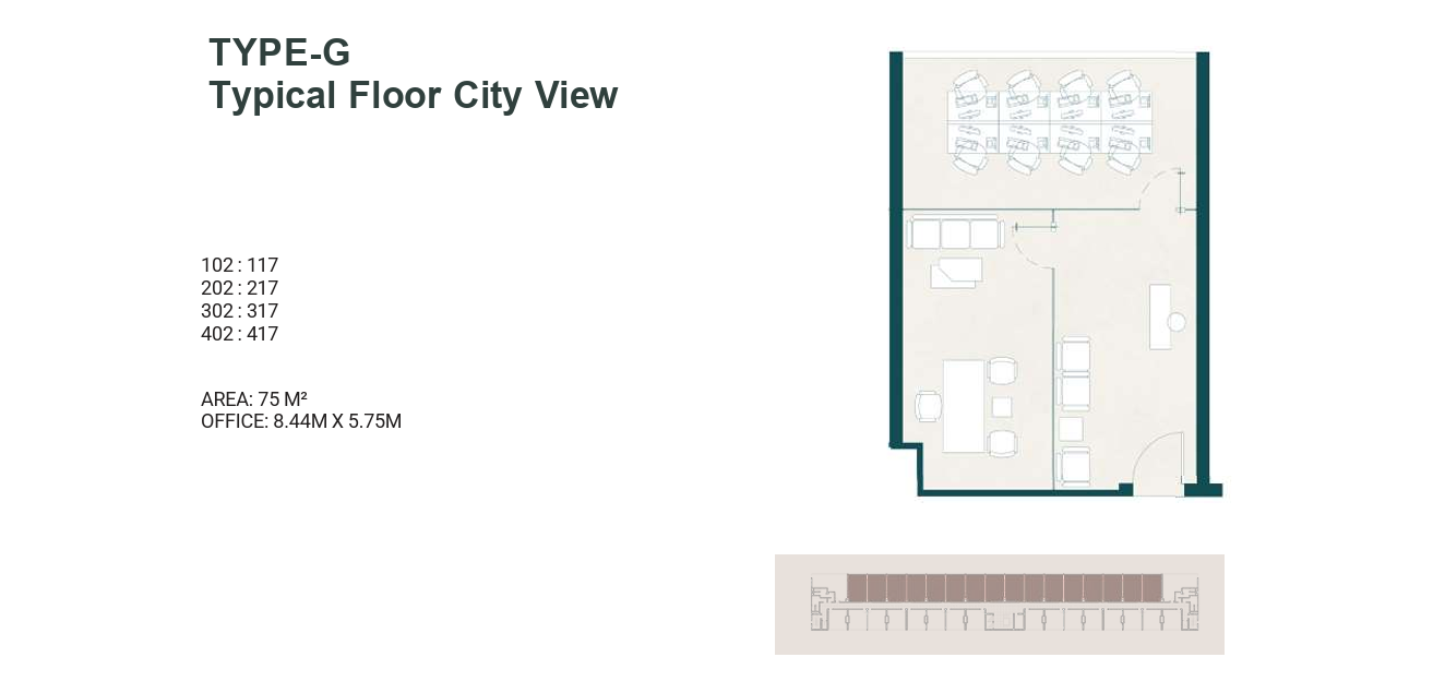 Floor plan for  at everyday - THE MORNINGS