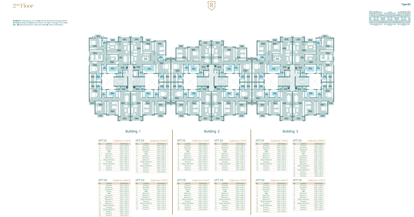 Floor plan for apartment at Regent's Square