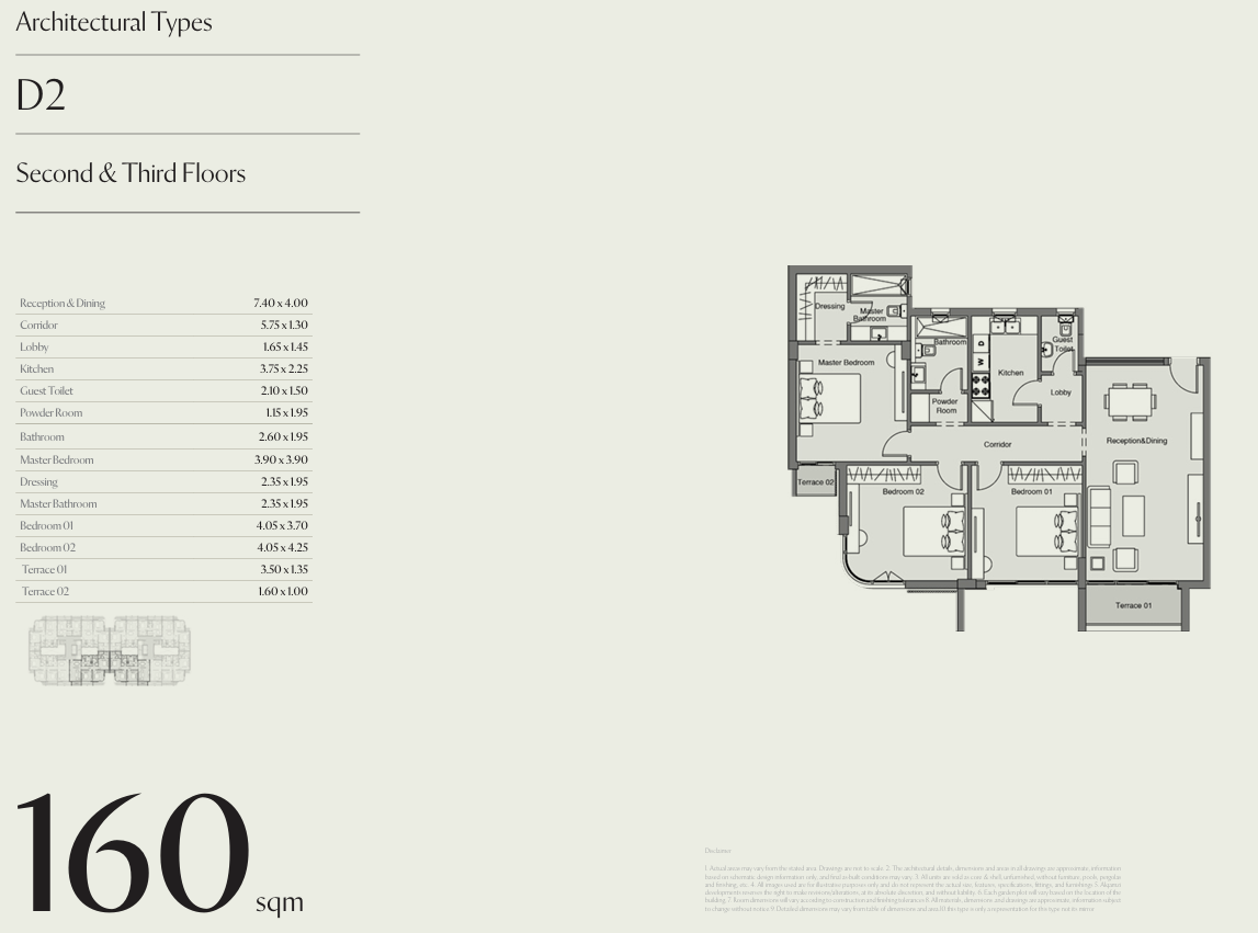 Floor plan for apartment at cityzen