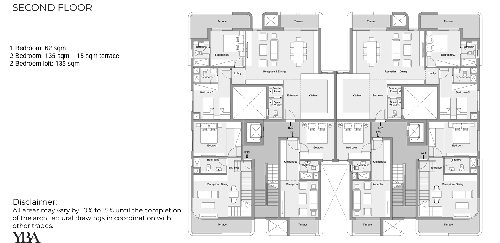 Floor plan for apartment at cityzen