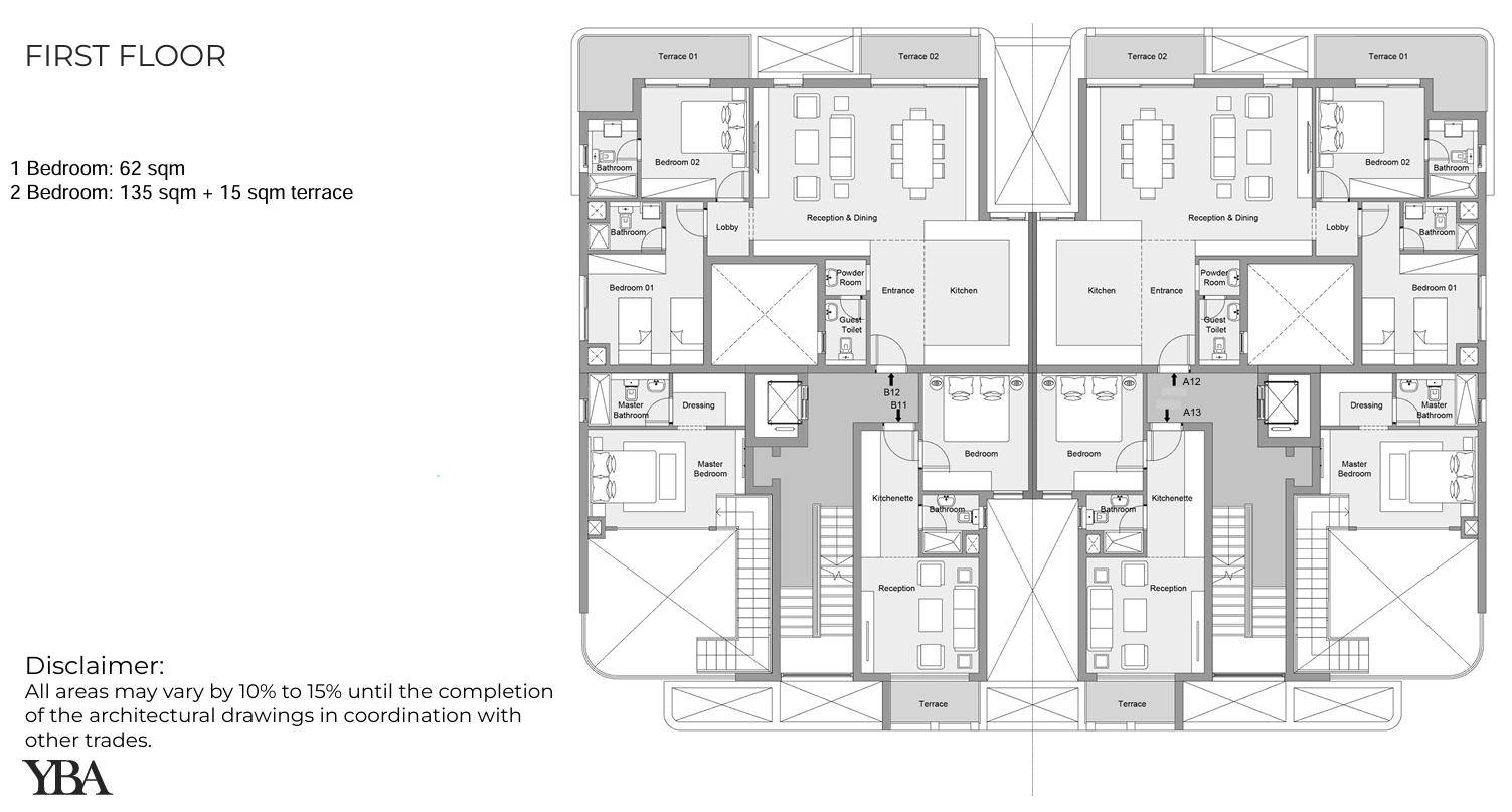 Floor plan for apartment at cityzen