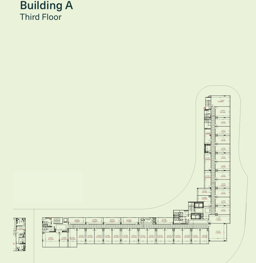Floor plan for  at Hubwalk