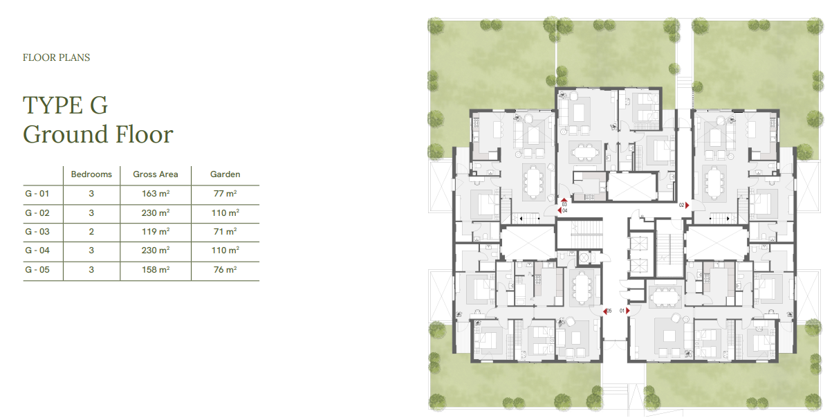 Floor plan for apartment at One33-Phase Two