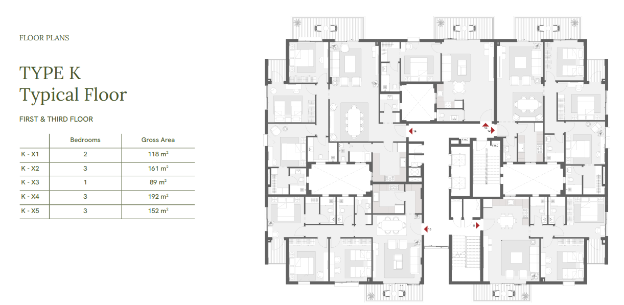 Floor plan for apartment at One33-Phase Two