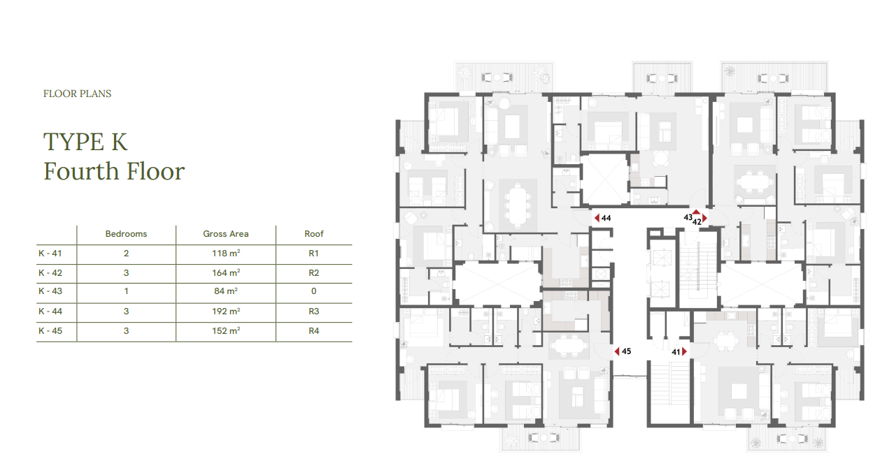 Floor plan for apartment at One33-Phase Two