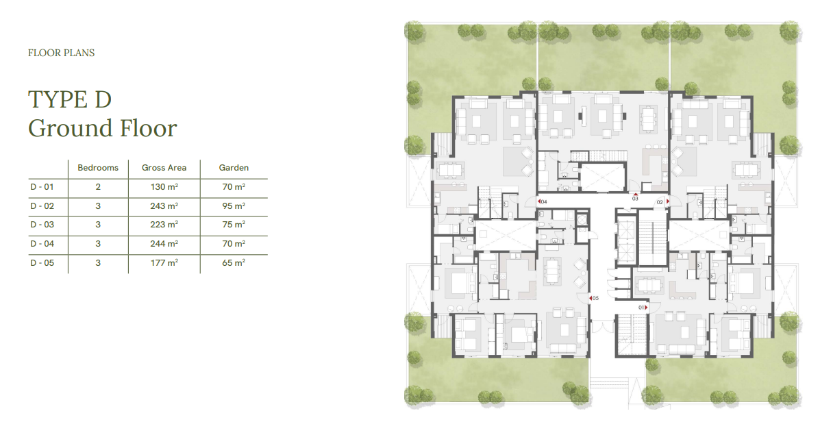 Floor plan for apartment at One33-Phase Two