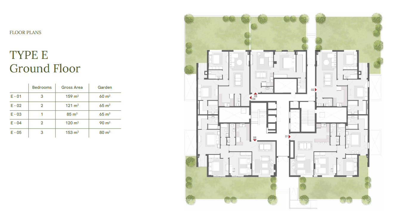 Floor plan for apartment at One33-Phase One