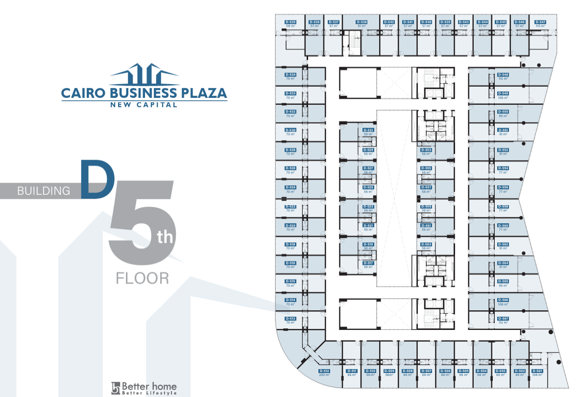 Floor plan for  at Cairo Business Plaza