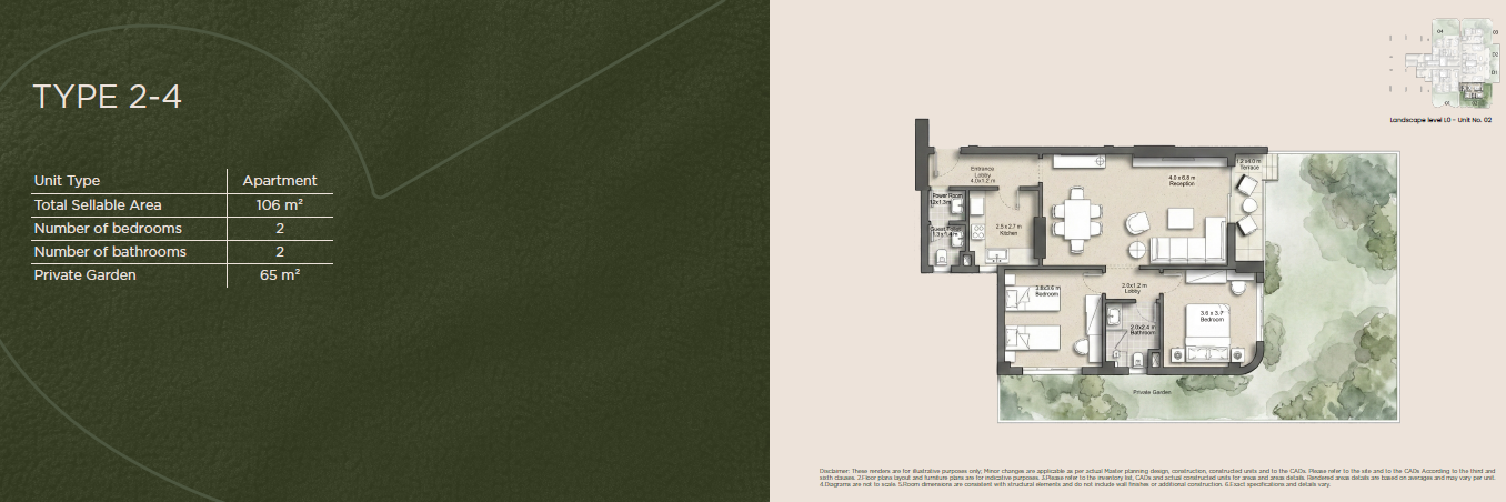 Floor plan for apartment at Lush Valley