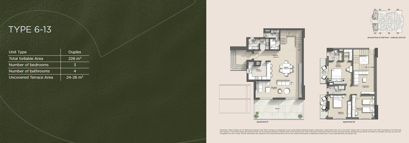 Floor plan for duplex at Lush Valley