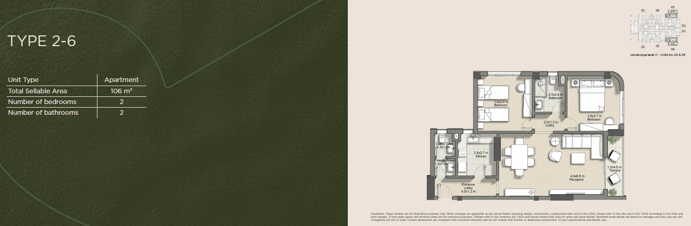 Floor plan for apartment at Lush Valley