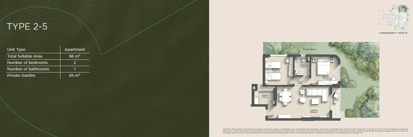 Floor plan for apartment at Lush Valley