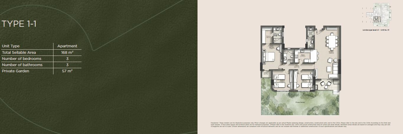 Floor plan for apartment at Lush Valley