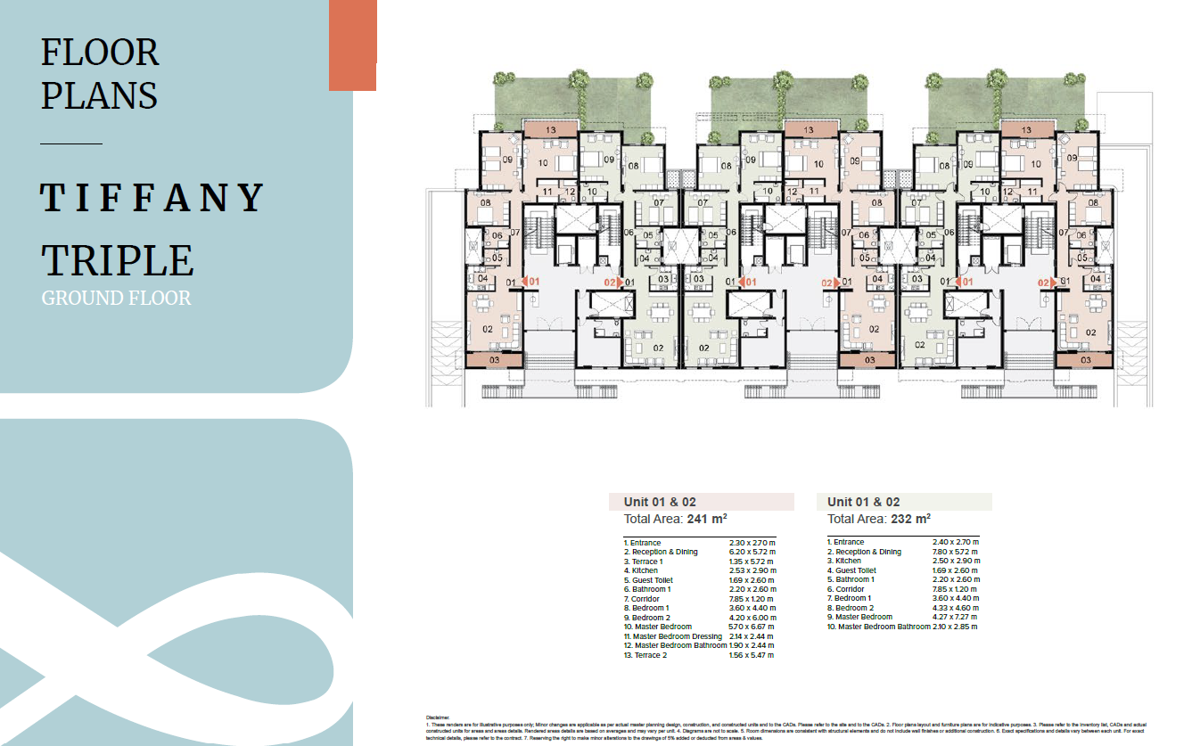 Floor plan for apartment at Mazarine