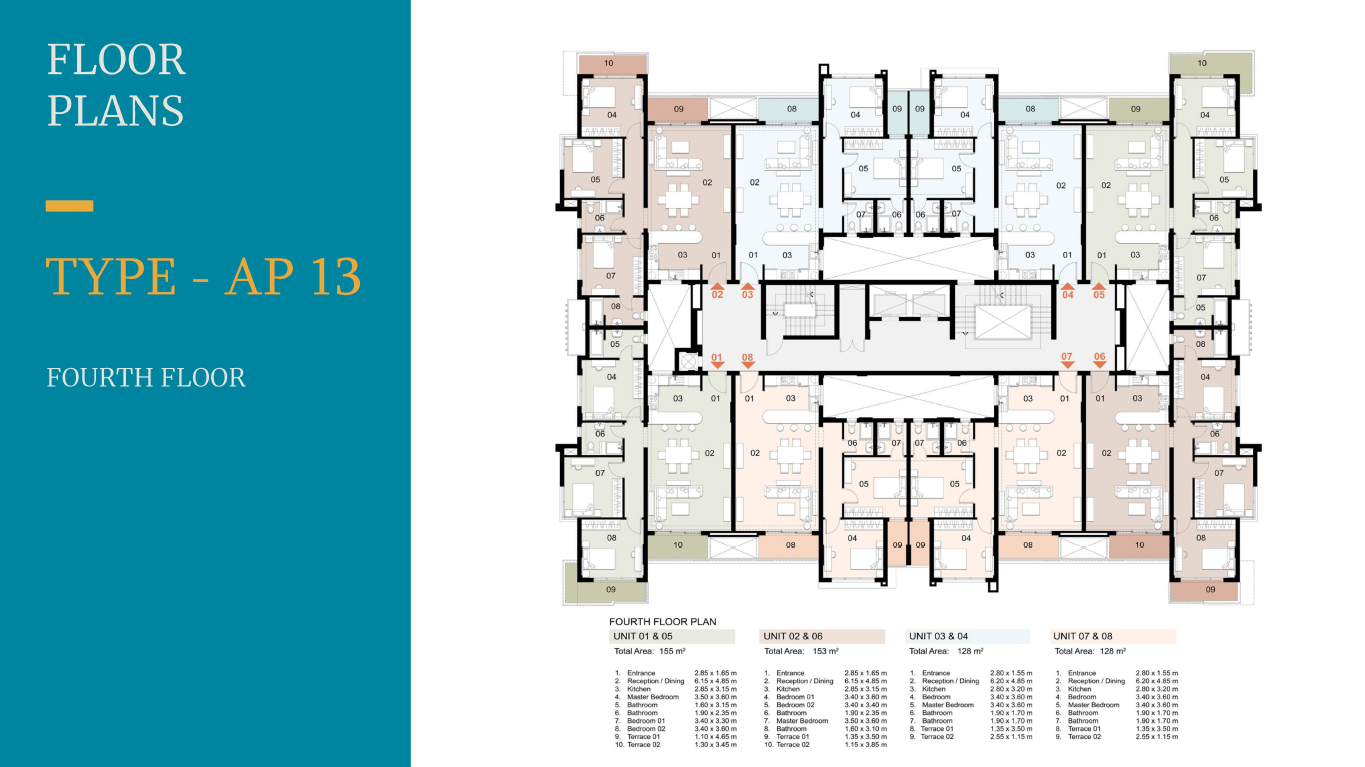 Floor plan for apartment at Mazarine Chalet Extension