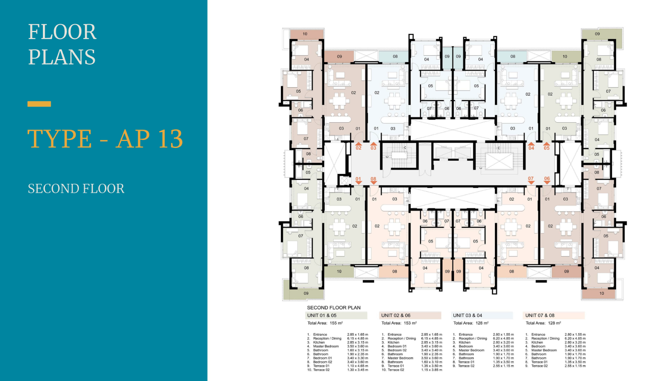 Floor plan for apartment at Mazarine Chalet Extension