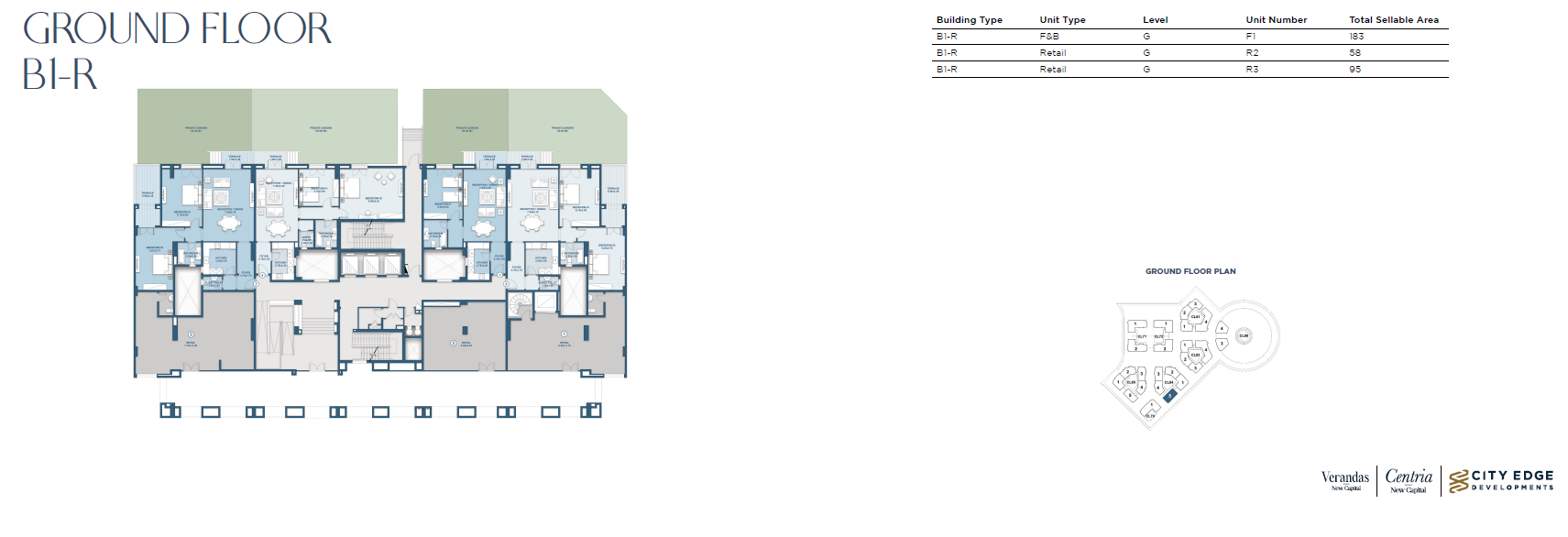 Floor plan for  at New Garden City