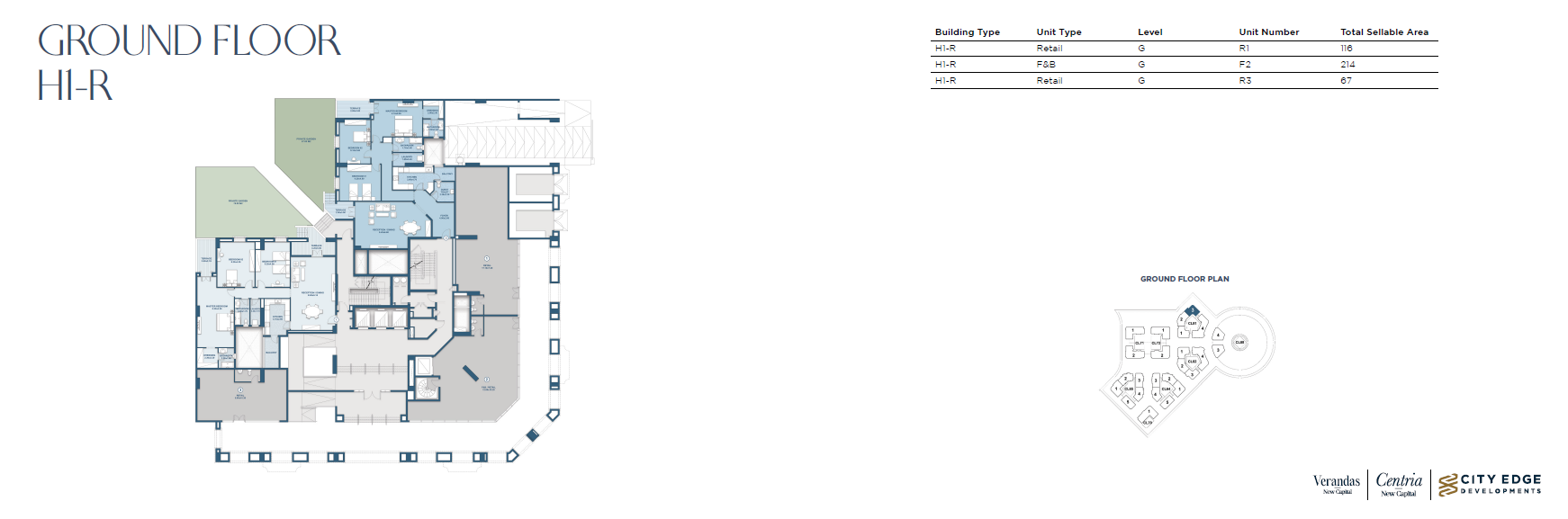 Floor plan for  at New Garden City