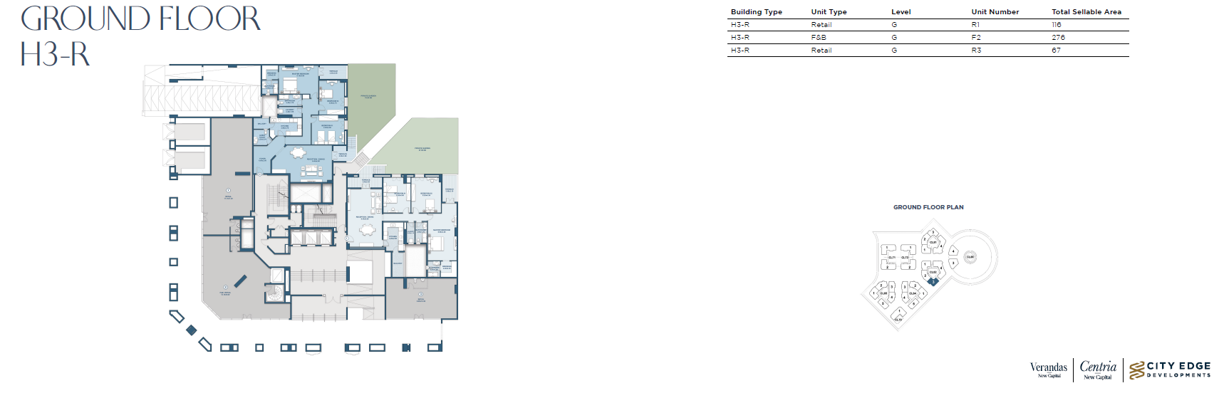 Floor plan for  at New Garden City