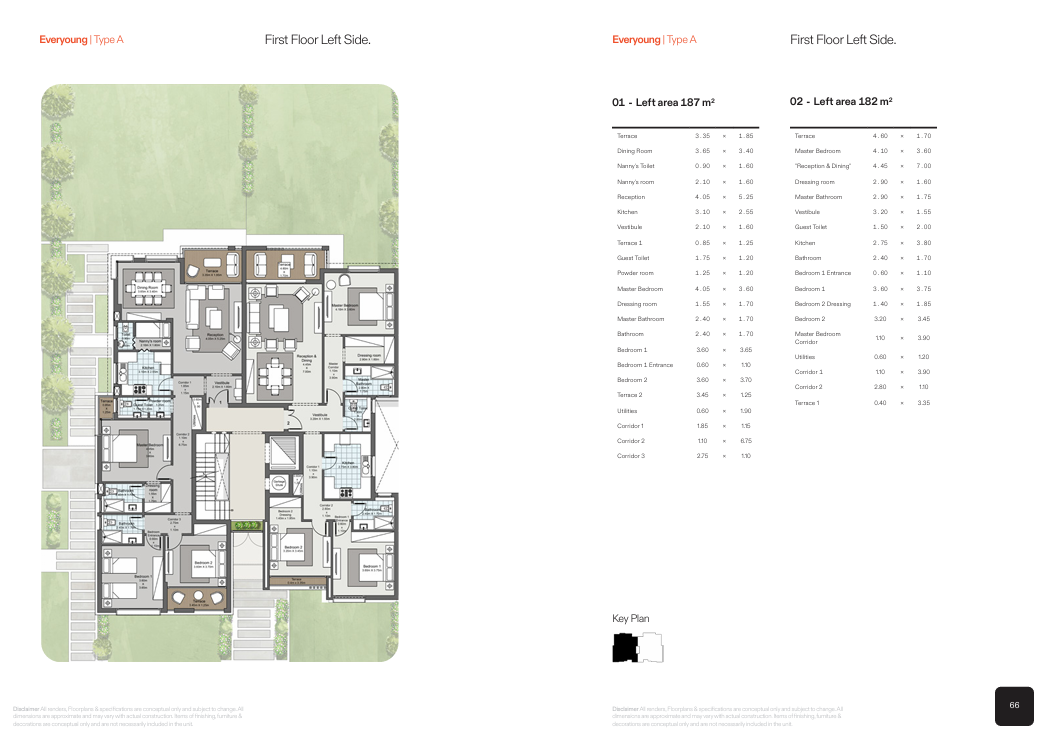Floor plan for apartment at Ever