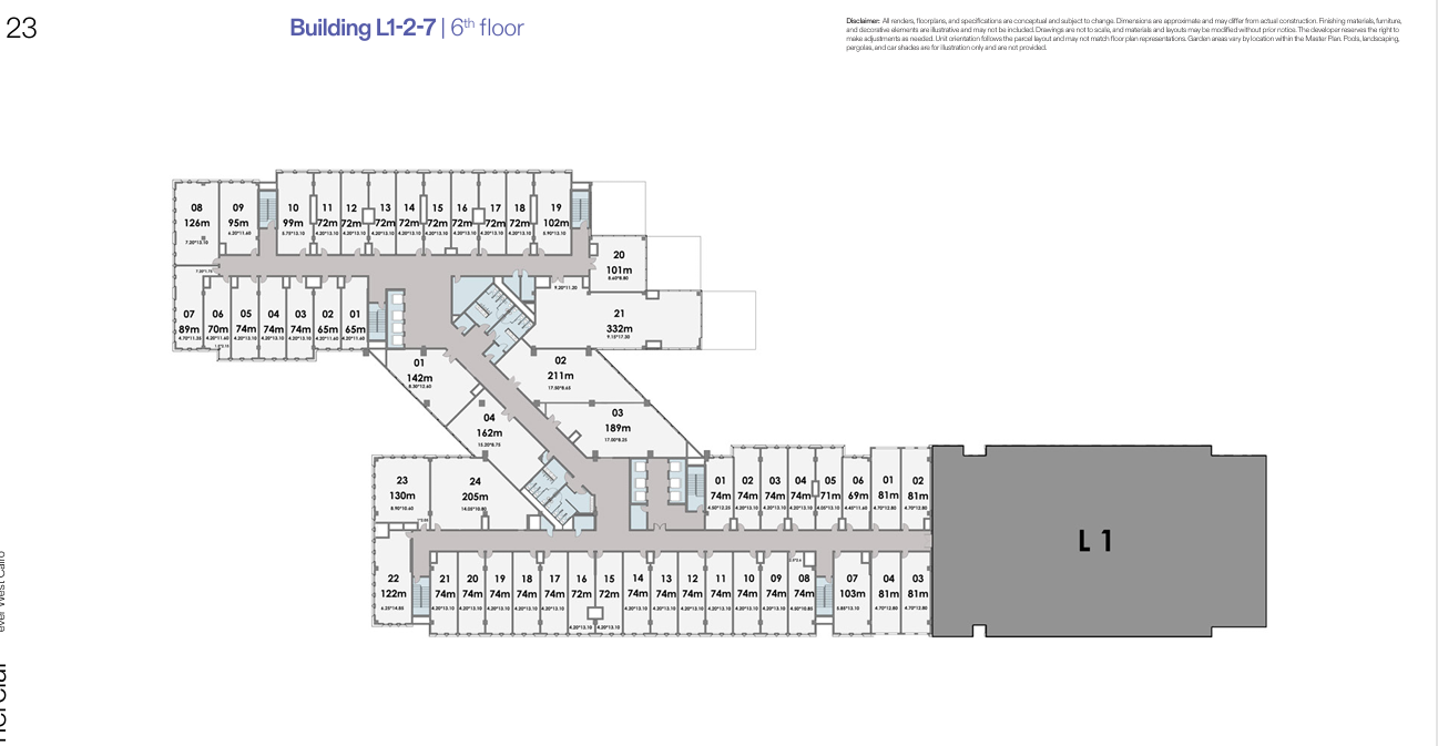 Floor plan for  at Ever