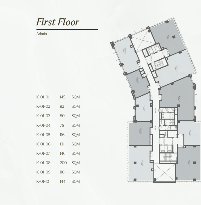 Floor plan for  at Saada