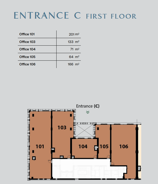 Floor plan for  at Terrace
