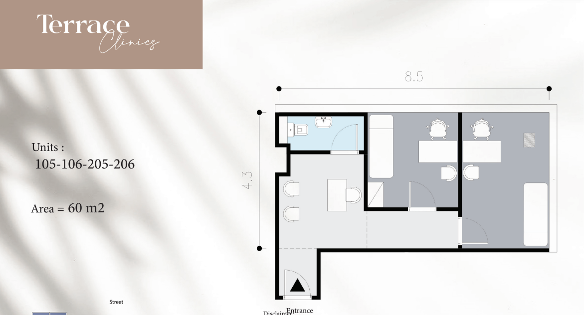 Floor plan for  at Terrace