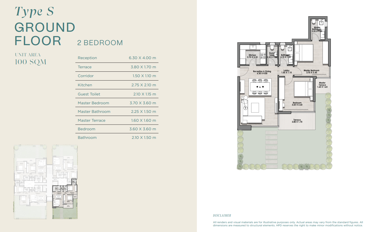 Floor plan for apartment at Hyde Park Signature