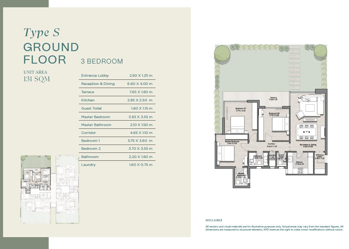 Floor plan for apartment at Hyde Park Signature