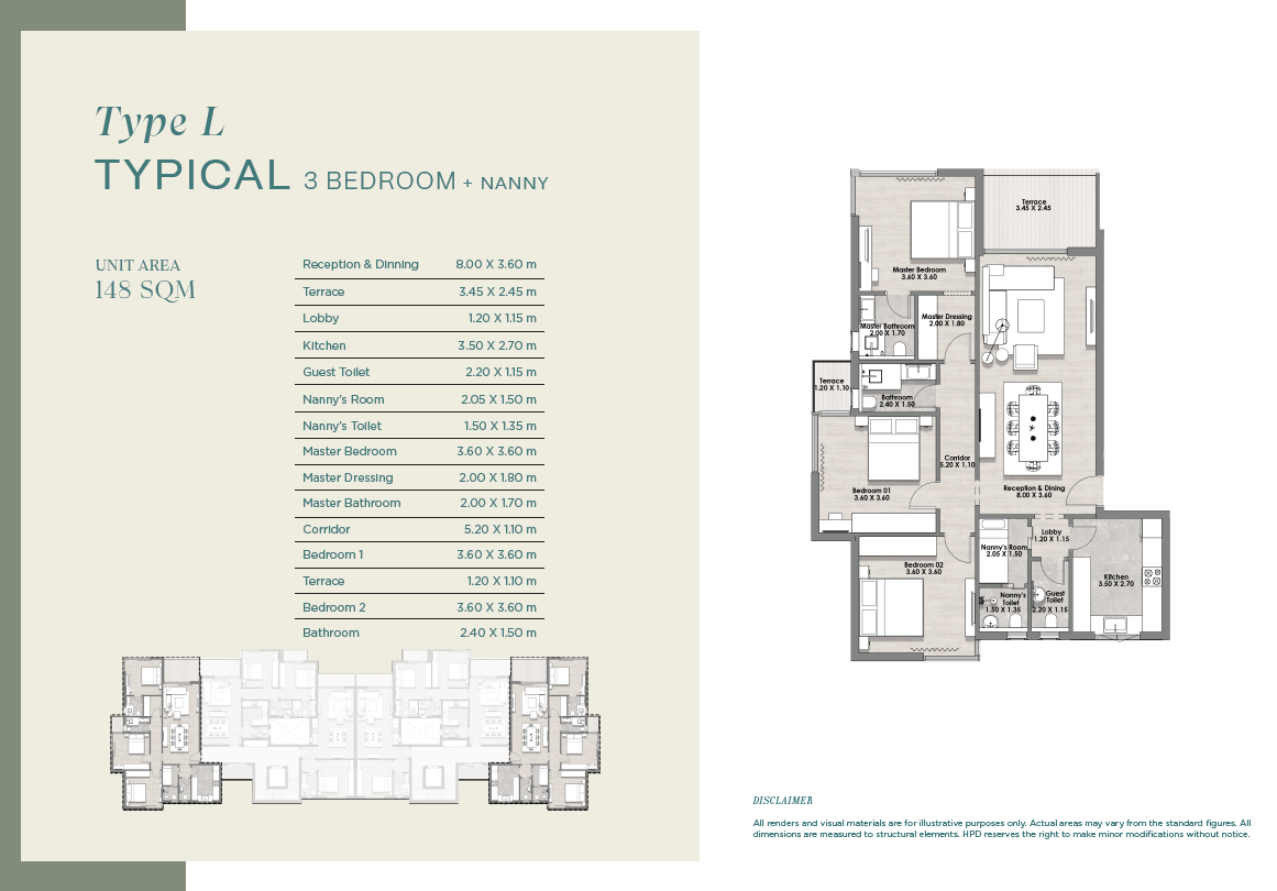 Floor plan for apartment at Hyde Park Signature