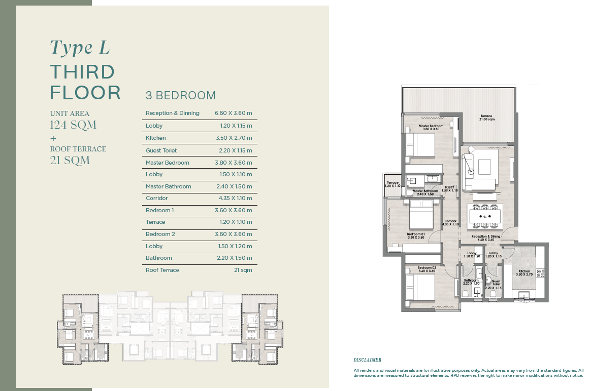 Floor plan for apartment at Hyde Park Signature