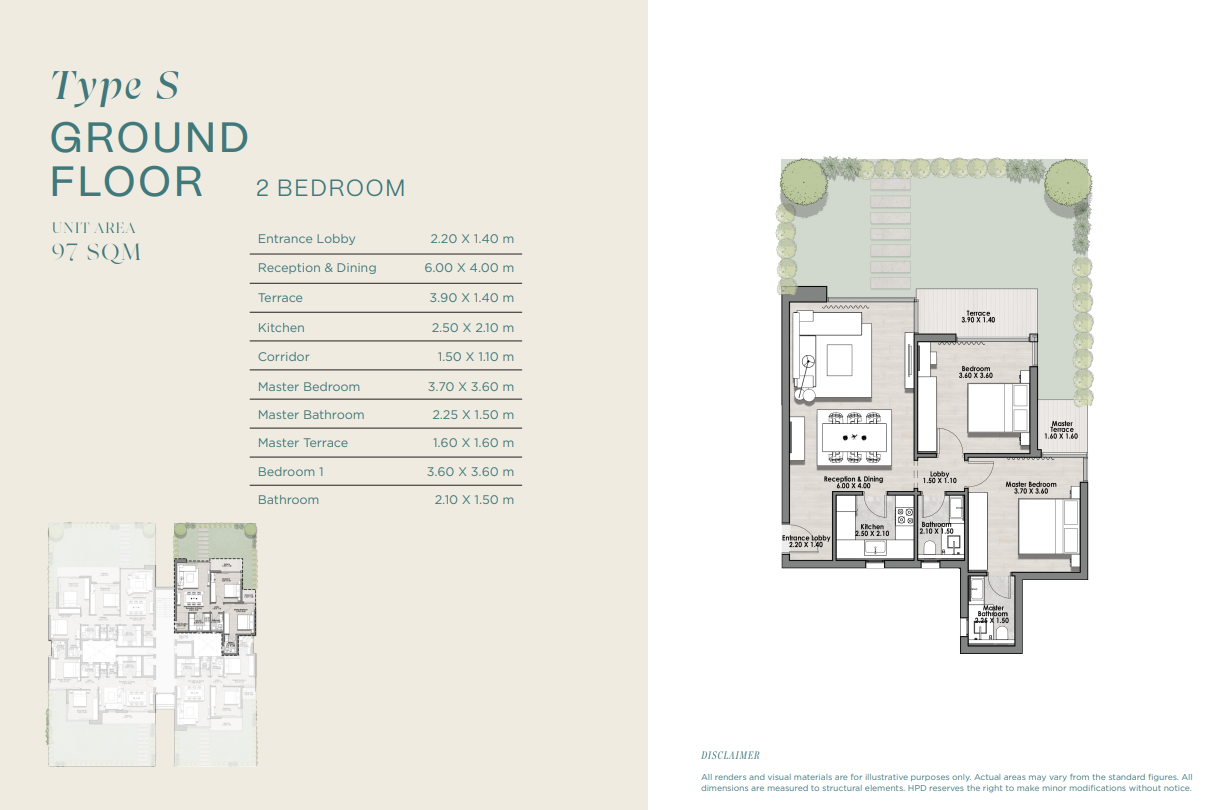 Floor plan for apartment at Hyde Park Signature