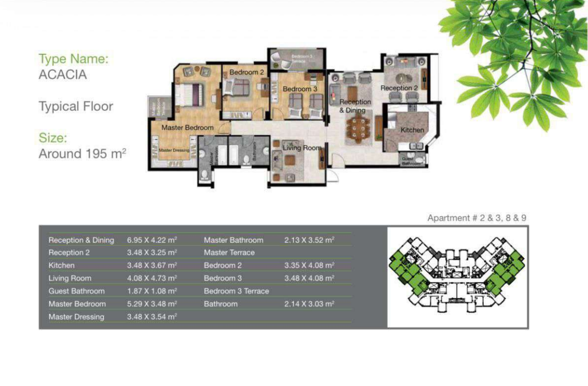 Floor plan for apartment at Ashgar City