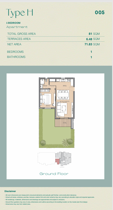 Floor plan for apartment at Ashgar City