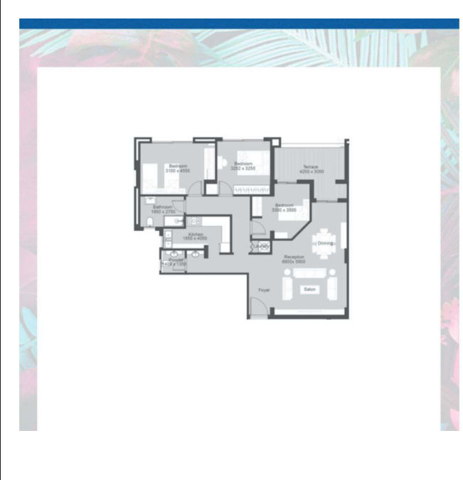 Floor plan for apartment at Starla-Ashgar Heights