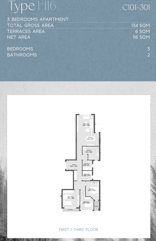 Floor plan for apartment at Starla-Ashgar Heights