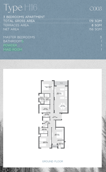 Floor plan for apartment at Starla-Ashgar Heights